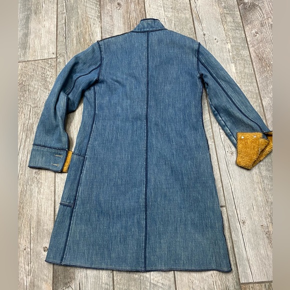 Gabriele Sterhle Strenesse Jeans Denim Coat 8 - Picture 2 of 11